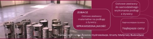 komplety podłogi z żywicy