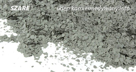 Ciemno-zielone Płatki Chipsy Dekoracyjne do żywicy na Posadzki - 0,5 kg