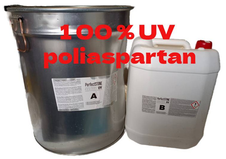 Żywica UV Spoiwo do Kamiennego Dywanu i Filtr UV 30kg (ok. 33m2) PUREXIN KUV1000