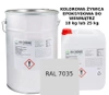 Kolorowa żywica samopoziomująca epoksydowa do wewnątrz 10kg IN-EPOX 2030 RAL7035 1kg (ok. 20m2) IN-EPOX 2030RAL7035