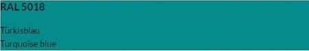 Barwnik do żywicy RAL 5018 Turkusowy niebieski -1 kg 