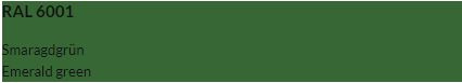 Barwnik do żywic RAL 6001 - szmaragdowy zielony - 1kg