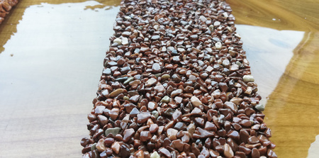 Marmur Brązowy na Kamienny Dywan frakcja 3-6mm -25 kg