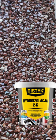 Komplet UV 100% kamienny dywan 320kg (ok. 16 m²) – Marmur Brązowy + grunt + hydroizolacja