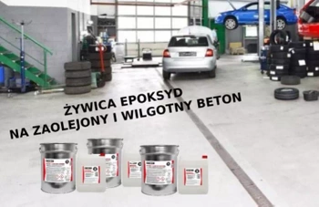 Specjalny Podkład epoksydowy Na Zaolejony i Mokry beton - 10 kg