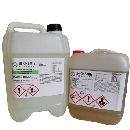 Grunt Epoksydowy Wzmacniający do Betonu 5kg (ok. 17m2) IN-EPOX 2020