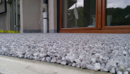 Komplet 100% UV na 10 m2 kamienny dywan Bardiglio frakcja 3-8 mm