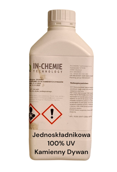 Jednoskładnikowa Żywica do Kamiennych Dywanów 100%UV  - 1.1 kg