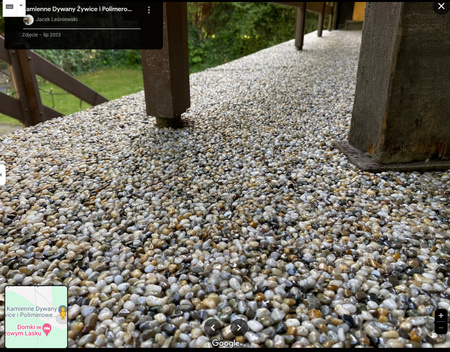 Komplet UV 100% kamienny dywan 120kg (ok. 6 m²) – Brązowy + grunt + hydroizolacja