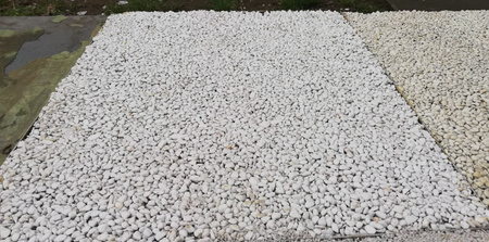 Otoczak marmurowy BIAŁY , frakcja grubsza 4-11mm K14