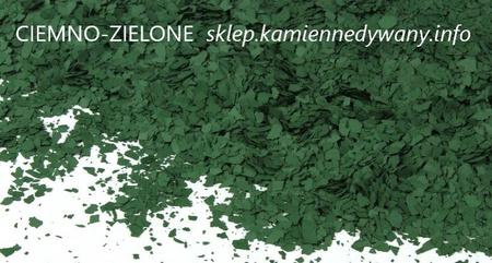 Żółte Chipsy Dekoracyjne do żywicy na Posadzki - 0,5 kg