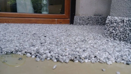 Komplet 100% UV na 10 m2 kamienny dywan Bardiglio frakcja 3-8 mm