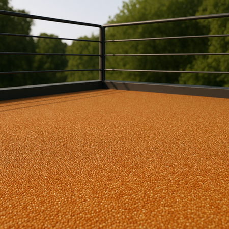 Marmurowy otoczak miedziany Rosso Verona, frakcja 3-6 mm 25kg (ok. 2m2) KK4013