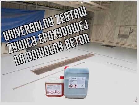 Zestaw 20 m2 Podłogi Gospodarczej - Żywica Epoksydowa 10 kg, Wilgotne Podłoże