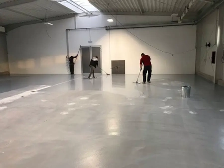 Kolorowa żywica epoksydowa podłoga warstwa wierzchnia 10kg (ok. 17m2) EPOXIN F5000RAL 8014