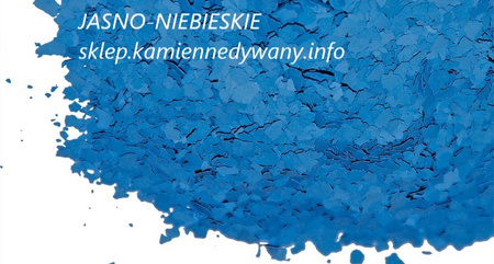 Płatki Chipsy Dekoracyjne do żywicy na Posadzki - 20 kg