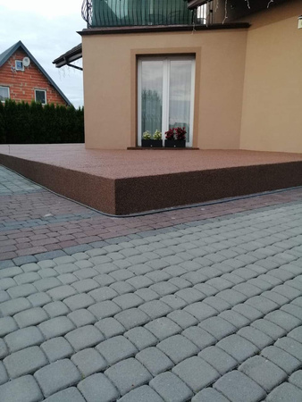 Marmur Brązowy na Kamienny Dywan frakcja 3-6mm 25kg (ok. 2m2) KK4016