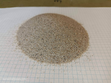 Piasek Kwarcowy do Żywic frakcja 0,3 - 0,8 - 25 kg