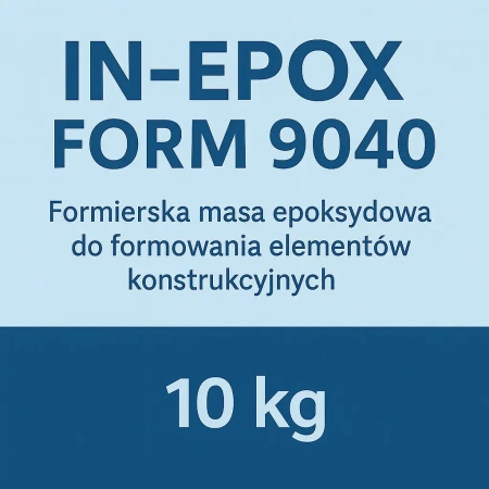 IN-EPOX FORM 9040 Formierska masa epoksydowa do spadków i cokołów 10 kg