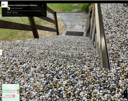 Komplet UV 100% kamienny dywan 234kg (ok. 12 m²) – Brązowy + grunt + hydroizolacja