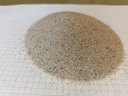 Piasek Kwarcowy do Żywic frakcja 0,3 - 0,8 - 25 kg