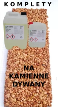 Komplet na kamienny dywan 33 m2 z otoczakiem Rosso Verona frakcja 3-6