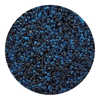 Piaskowy Dywan odporny UV kolor czarno-niebieski na 3,63 m2 PD5064