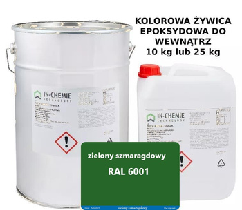 Kolorowa żywica samopoziomująca epoksydowa do wewnątrz-10 kg -20 m2