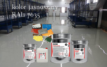 Zestaw do 50m2 z Płatkami plus Grunt Epoksyd plus Żywica epoksydowa