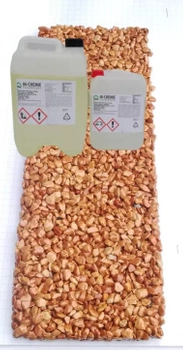 Komplet kamienny dywan 185kg (ok. 10 m²) – marmur Rosso Verona