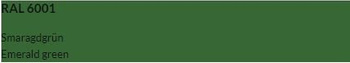 Barwnik do żywic RAL 6001 - szmaragdowy zielony - 1kg