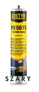 Elastyczny Uszczelniacz Dylatacji, Klej Poliuretanowy do Betonu, Stali DISTYK PU50