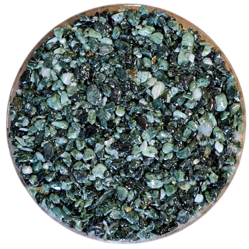 Próbnik-Otoczak marmurowy Zielony na kamienny dywan frakcja 3-5 mm Wzornik otoczak Zielony-Verde Alpi 3-6 kk4028