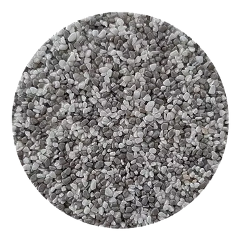 Piaskowy Dywan całkowicie odporny UV, kolor biało-szary na 3,63 m2