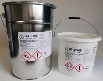 Żywica Epoksydowa na Pionowe powierzchnie Kamiennego Dywanu - Zestaw inwestycyjny 25kg (ok. 20m2) IN-EPOX 6090 W