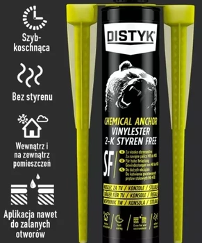 KOTWA CHEMICZNA WINYLOESTER SF - wilgotny beton