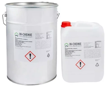 Żywica na Pionowe Kamienne Dywany, ściana, podstopnie - 100%UV 5kg (ok. 3m2) IN-PUR 6022 WALLLONG