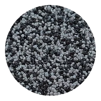 Piaskowy Dywan kolor czarno-szary - 3,3 m2