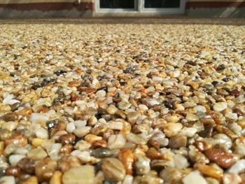 Rzeczny żwirek Miodowy, brązowy/hnedy frakcja 4-8 KK3003