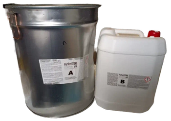 Żywica UV Przezroczysta ochrona podłogi 30kg (ok. 75m2) PUREXIN KUV1000