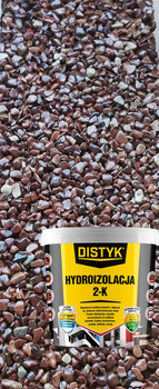 Komplet na kamienny dywan z Gruntem i Hydroizolacją oraz Marmurem -10 m2 T-Distyk-k2-10