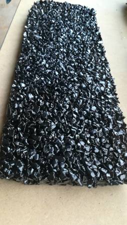 Otoczak czarny Nero Ebano frakcja  2-6 na kamienne dywany